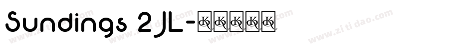 Sundings 2 JL字体转换